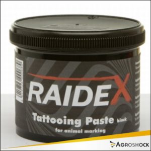 Tinta Para Tatuadeira Cor Preta 600 Gr. – Raidex (Pote)